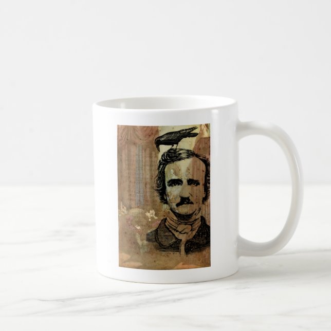 Poe Collage Kaffemugg (Höger)
