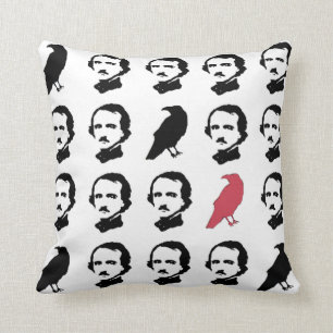 Poe-dekorativ kudde