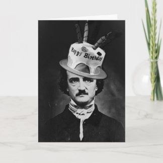 Poe-födelsedag Kort