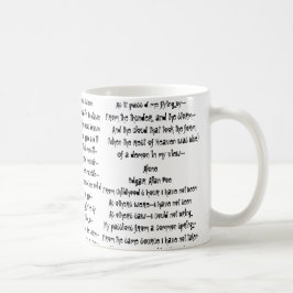 Poe-Poesi kaffemugg