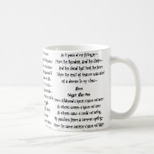 Poe-Poesi kaffemugg