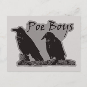 Poe-pojkar Vykort