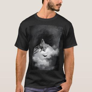Poe Raven Illustration av Gustave Dore T Shirt