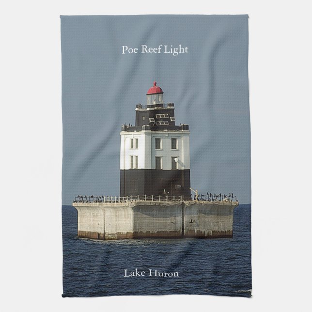 Poe Reef Light kökshandduk (Vertikal)