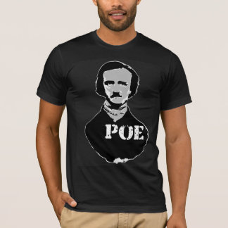 Poe stencilerar för mörkar 1 tee shirt