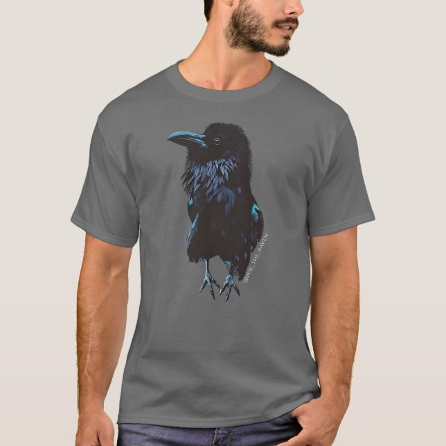 Poe the Raven T-Shirt (Framsida)