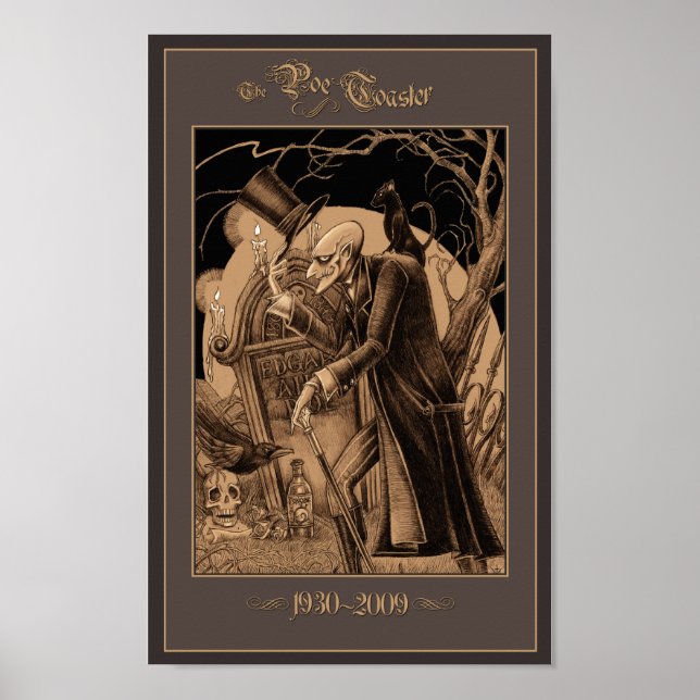 Poe Toaster Poster (Framsidan)