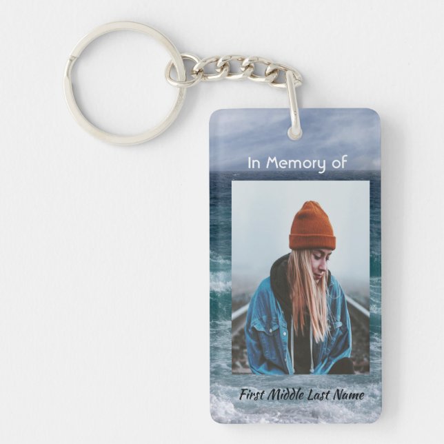  Poem Memorial Keepsake Ocean Sea Beach (Framsidan)