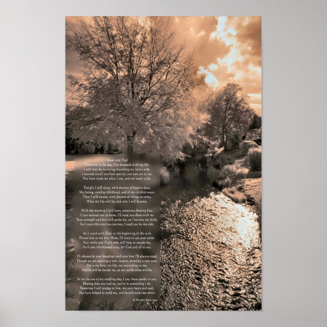 Poem to Parents of the Bride Poster (Framsidan)