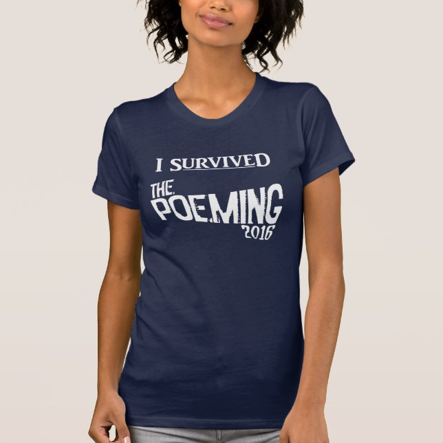 POEMING-kvinna t-skjorta T-shirt (Framsida)