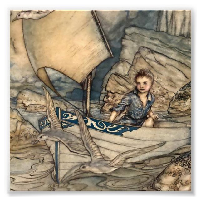 “Poems of Childhood” av Arthur Rackham Fototryck (Framsidan)