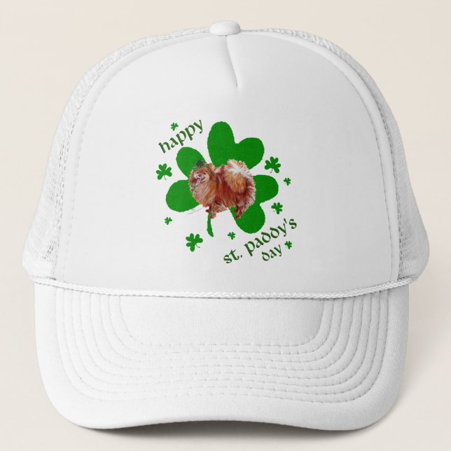 Poeranian St Patrick's Day Keps (Framsida)