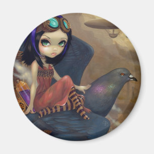 "Poes flyg" Mousepad Magnet