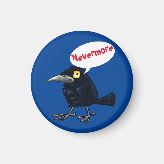 Poes Raven Magnet (Framsidan)