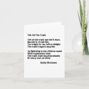 Poesi Notecard Kort
