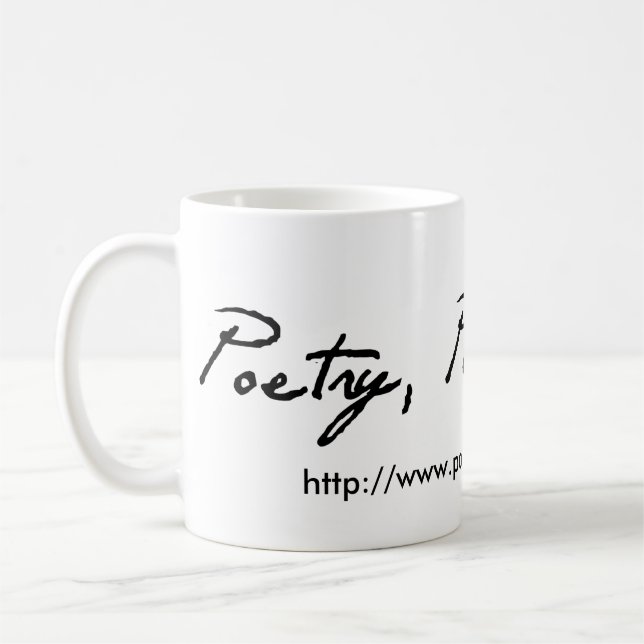 Poesi ren poesikaffemugg kaffemugg (Vänster)