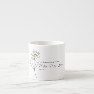 Poesi Tusenskönor Blomkruka Espressomugg