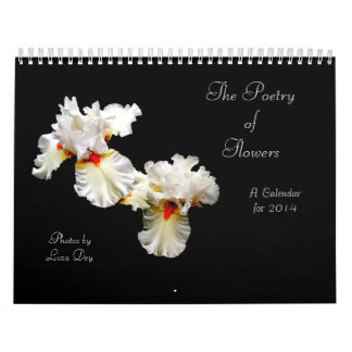 "Poesin av blomma 2014 kalender