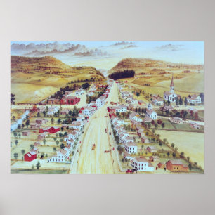 Poestenkill New York, c.1855 Poster