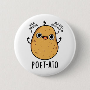 Poet-ato Funny Veggie Potato Pun Knapp