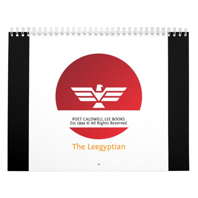 Poet Caldwell Lee Leegyptian Kalender (Omslag)