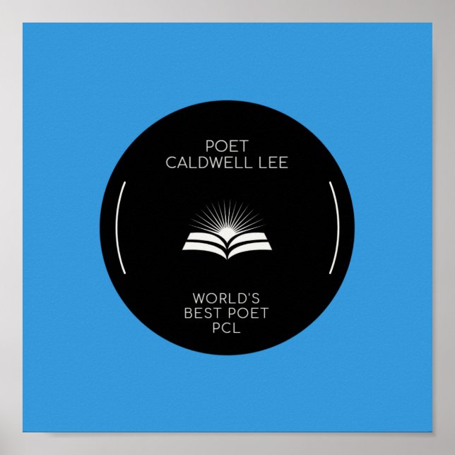 Poet Caldwell Lee Poster (Framsidan)