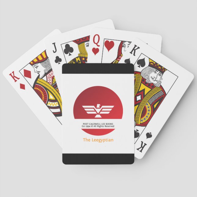 Poet Caldwell Lee Products Casinokort (Baksidan)