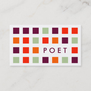 POET (modet kvadrerar), Visitkort