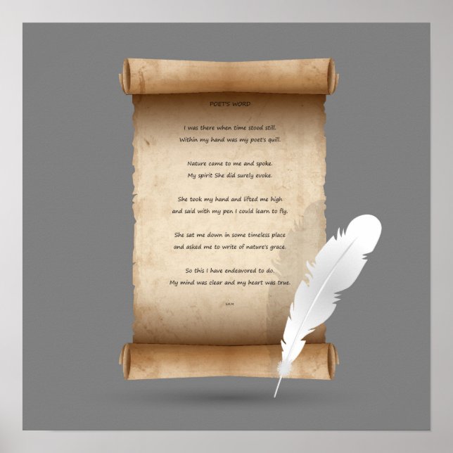 POET S ORD POSTER (Framsidan)