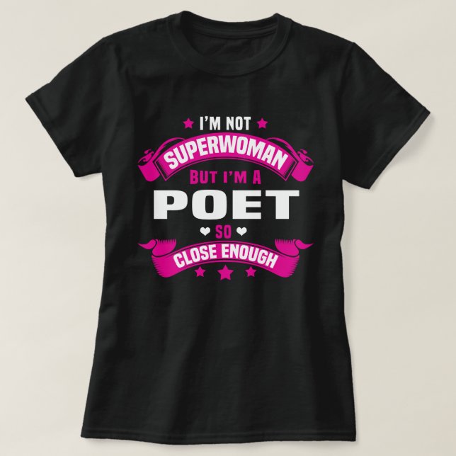 Poet T Shirt (Design framsida)