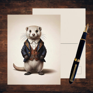 Poetcore Litterär Vessla Mörk Akademia Vykort
