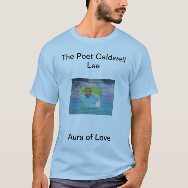 Poeten Caldwell Lee Tee Shirt (Framsida)