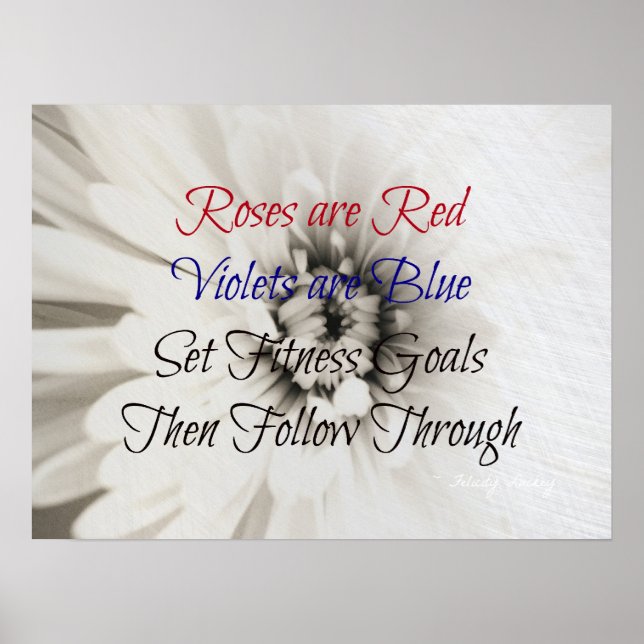 Poetic Fitness Flower! Poster (Framsidan)