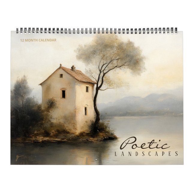 Poetic Landscapes Kalender (Omslag)