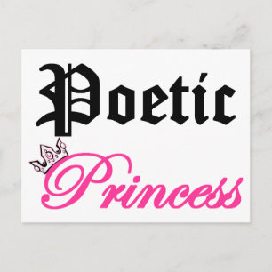 Poetic Princess Vykort