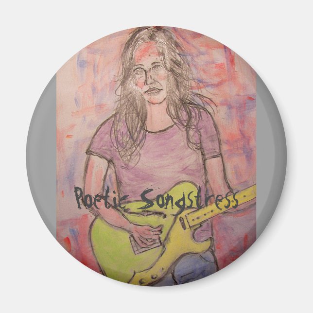 Poetic Songstress Magnet (Framsidan)