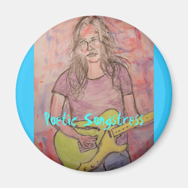 Poetic Songstress Magnet (Framsidan)