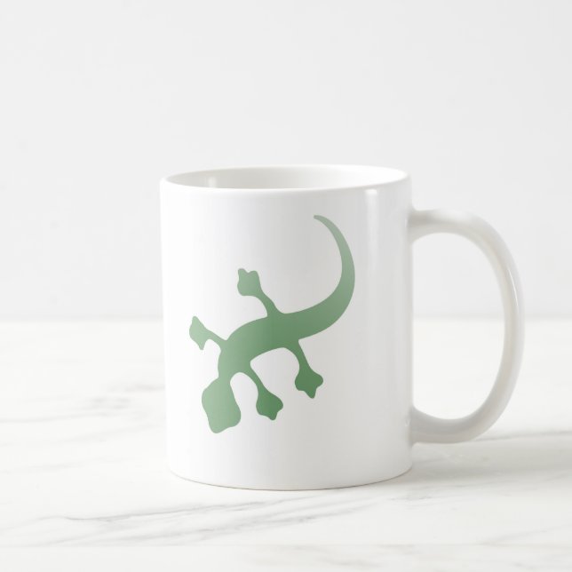 Poetica Gecko i Grönt Kaffemugg (Höger)
