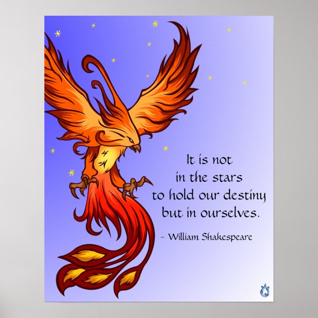 Poetisk inspiration Poster (Framsidan)