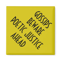 POETISK JUSTICE MAGNET