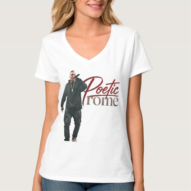 Poetiska Rom T Shirt (Framsida)