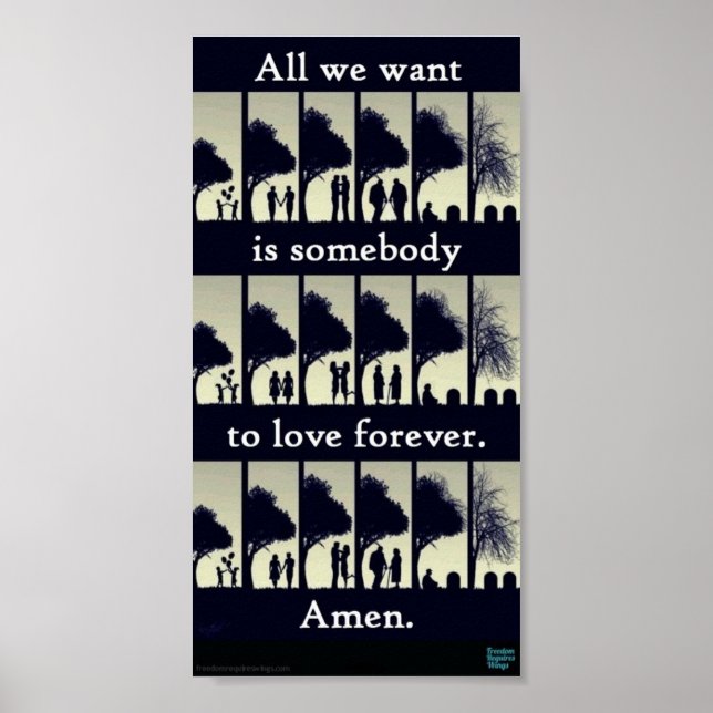 Poetiskt poster av giftermål av samma kön (Framsidan)