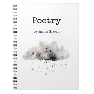 Poetry-anteckningsbok Anteckningsbok