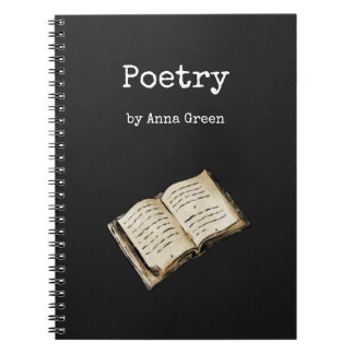 Poetry-anteckningsbok Anteckningsbok