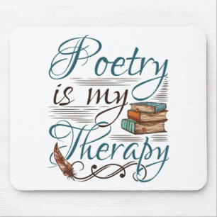 Poetry är skrivprogrammet för min terapeutisk po musmatta