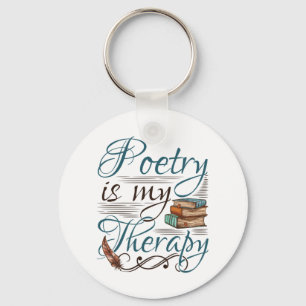 Poetry är skrivprogrammet för min terapeutisk poet nyckelring