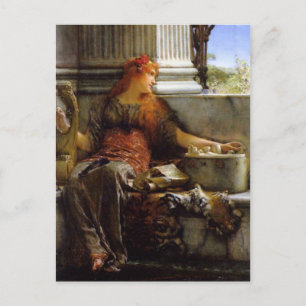 Poetry by Herr Lawrence Alma-Tadema Vykort