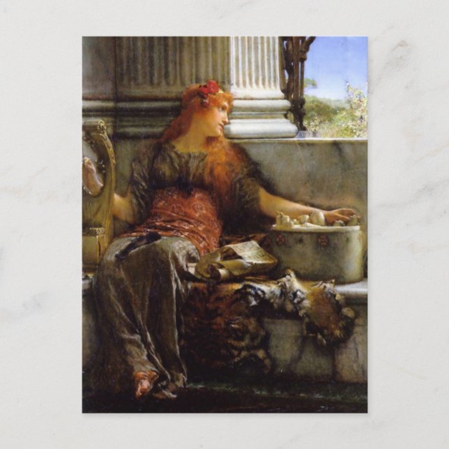 Poetry by Herr Lawrence Alma-Tadema Vykort (Framsida)