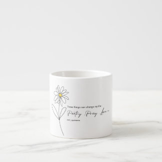 Poetry Daisy Flower Mug Espressomugg