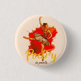 Poetry in Pointe - Elegant Ballerina Art for Dance Knapp